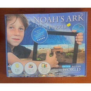 Noah's Ark Puzzle NEW 126 Piece Augmented Reality 3D Animation.